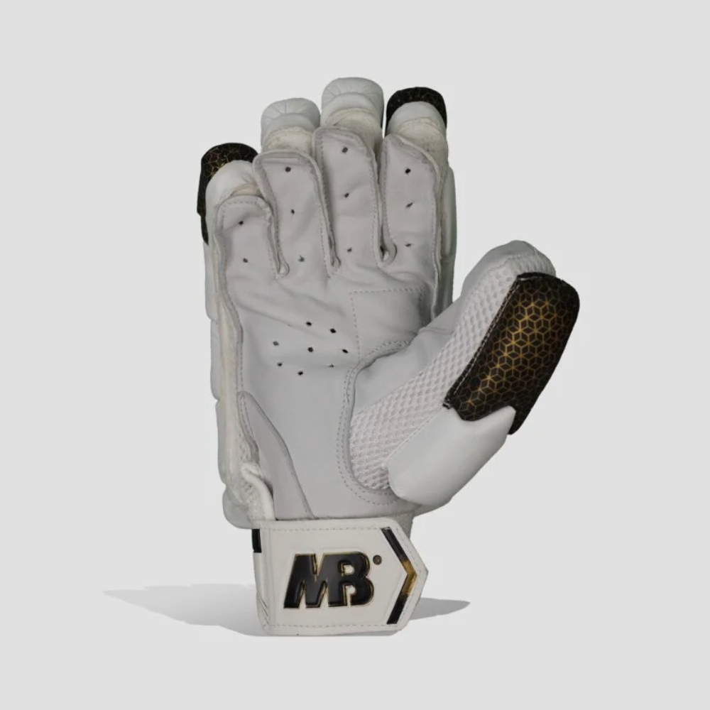 MB Gold Platinium Cricket Gloves